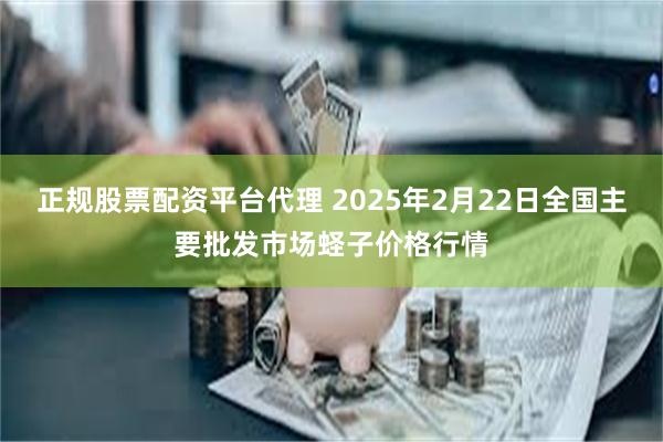 正规股票配资平台代理 2025年2月22日全国主要批发市场蛏子价格行情